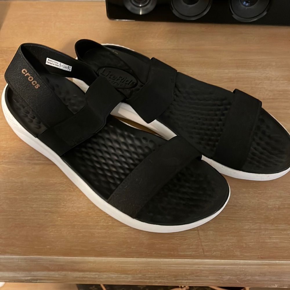 Croc sandals